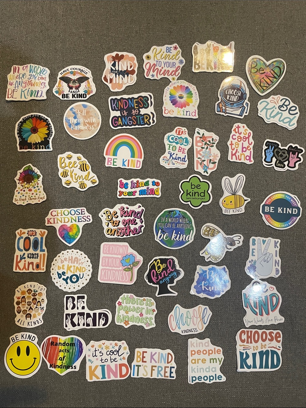 Be Kind Sticker Collection NEW about 40 stickers